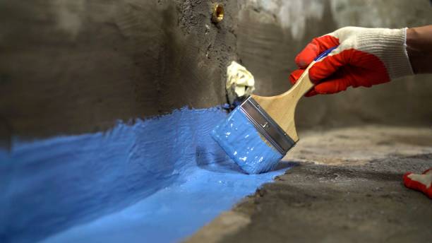 Commercial Emergency Waterproofing project at a Westville, IL business property by SJ Waterproofing Pros